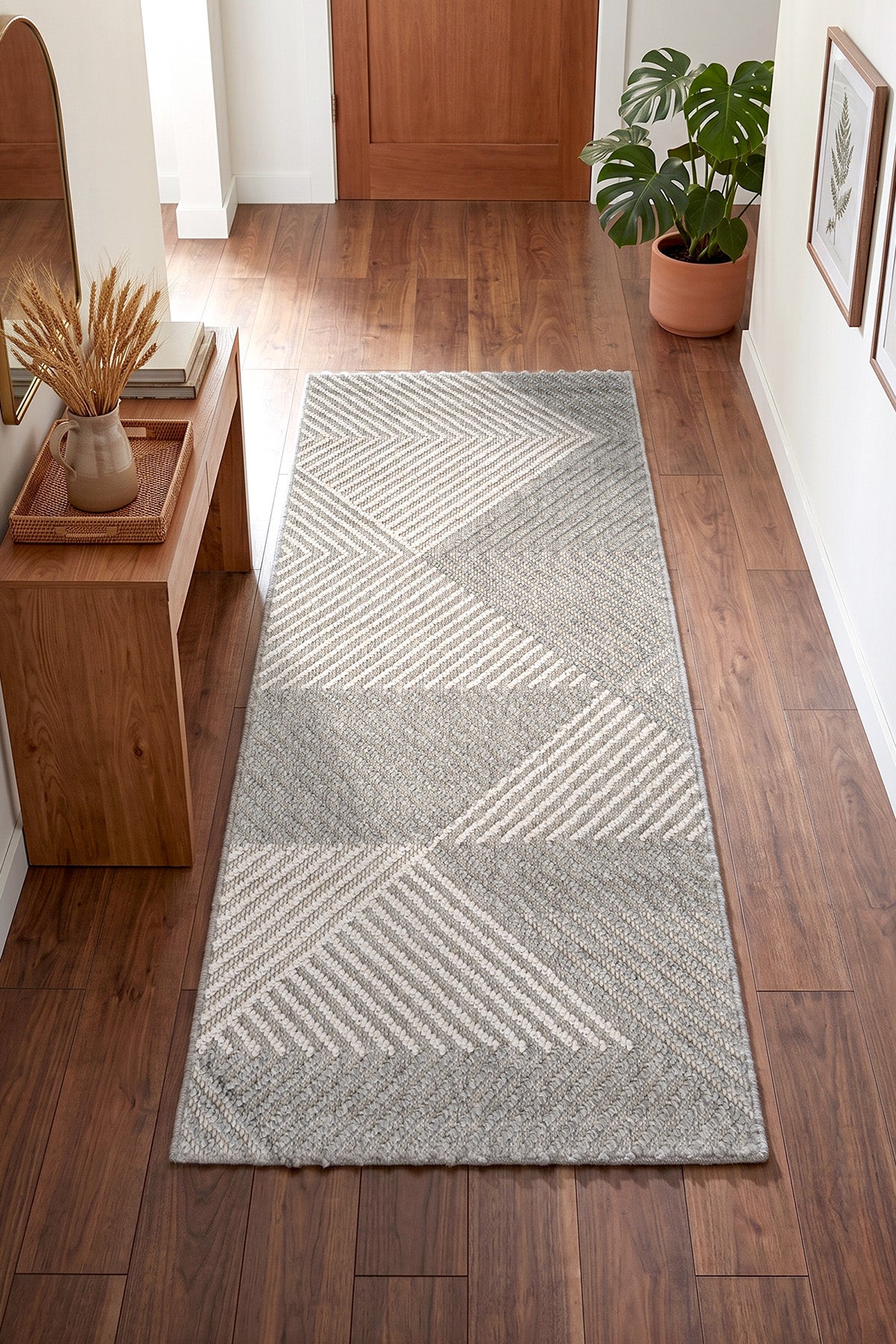 Retro Krem Gri Yolluk 19270A