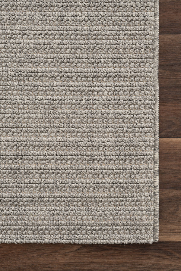 Retro Plain Gri Düz Dokuma Halı A3190A