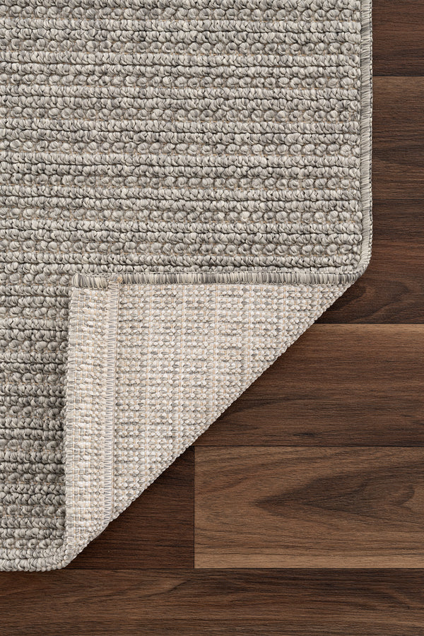 Retro Plain Gri Düz Dokuma Halı A3190A