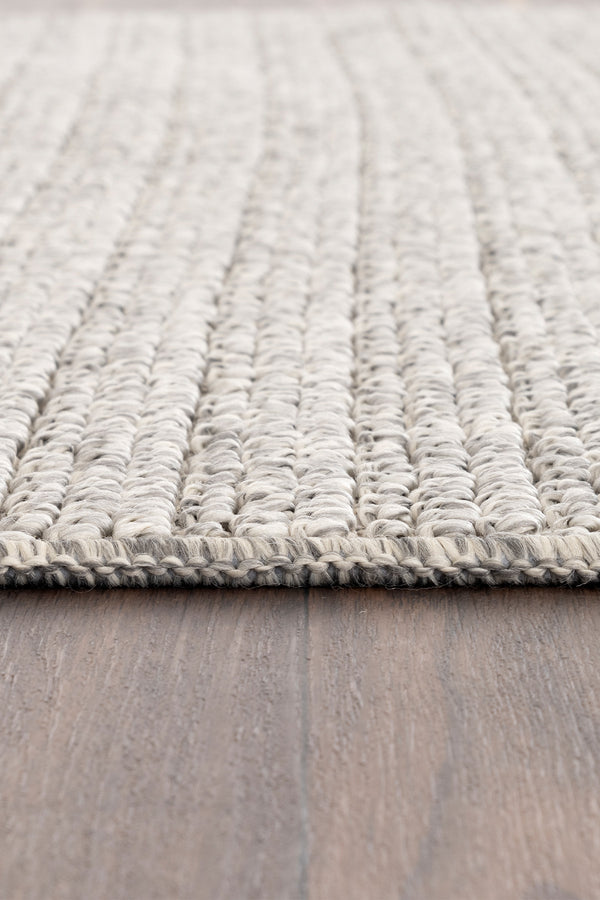 Retro Plain Gri Düz Dokuma Halı A3190A