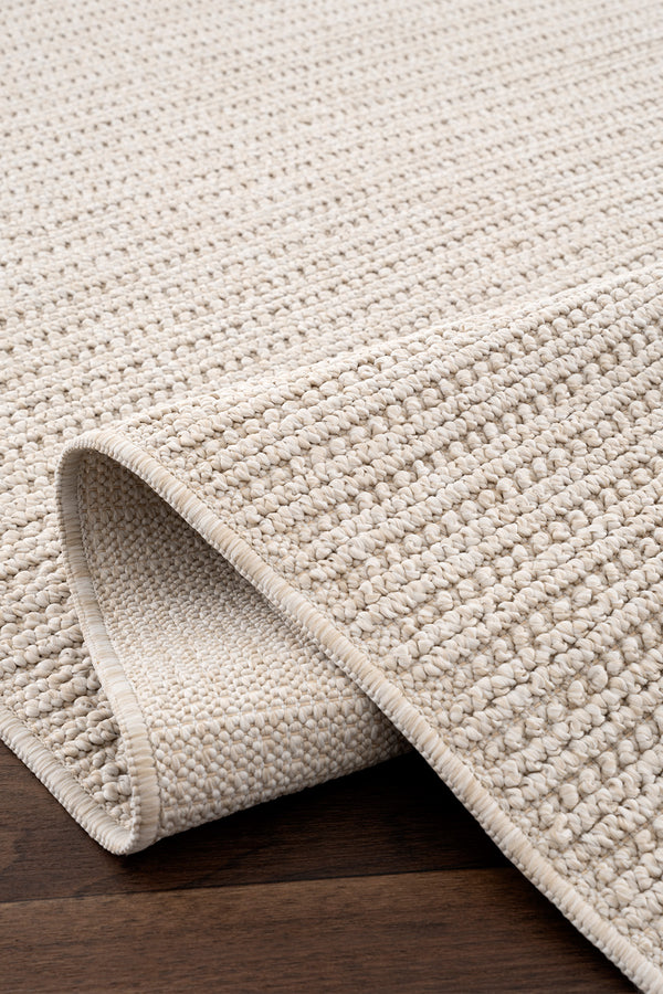 Retro Plain Krem Düz Dokuma Halı A3190A