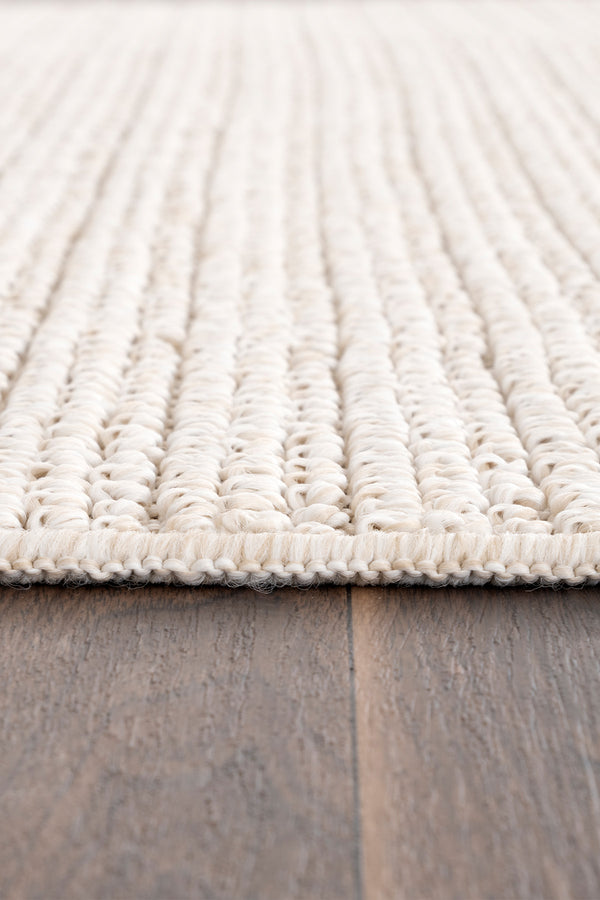 Retro Plain Krem Düz Dokuma Halı A3190A