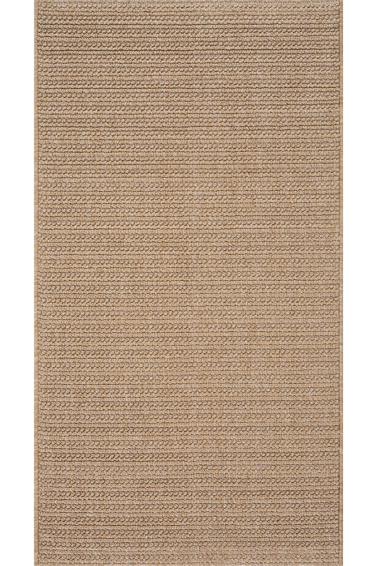 Retro Plain Natural Düz Dokuma Yolluk A3190Y