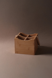 Root Bambu Kare 4 Bölmeli Organizer 5417