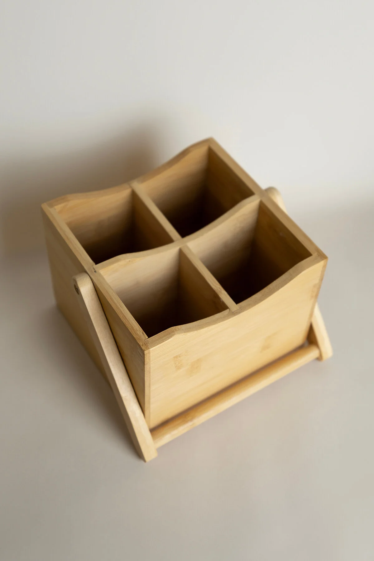 Root Bambu Kare 4 Bölmeli Organizer 5417