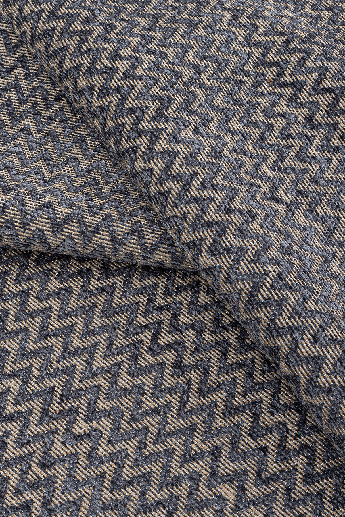 Rosso Antrasit Dokuma Sisal Halı Jüt Halı Kilim Salon Oturma Odası Yatak Odası Koridor Halısı 23033A