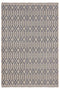 Rosso Antrasit Dokuma Sisal Halı Jüt Halı Kilim Salon Oturma Odası Yatak Odası Koridor Halısı 23037A