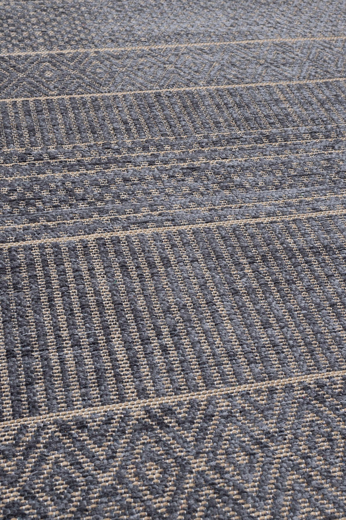 Rosso Antrasit Dokuma Sisal Halı Jüt Halı Kilim Salon Oturma Odası Yatak Odası Koridor Halısı23041A