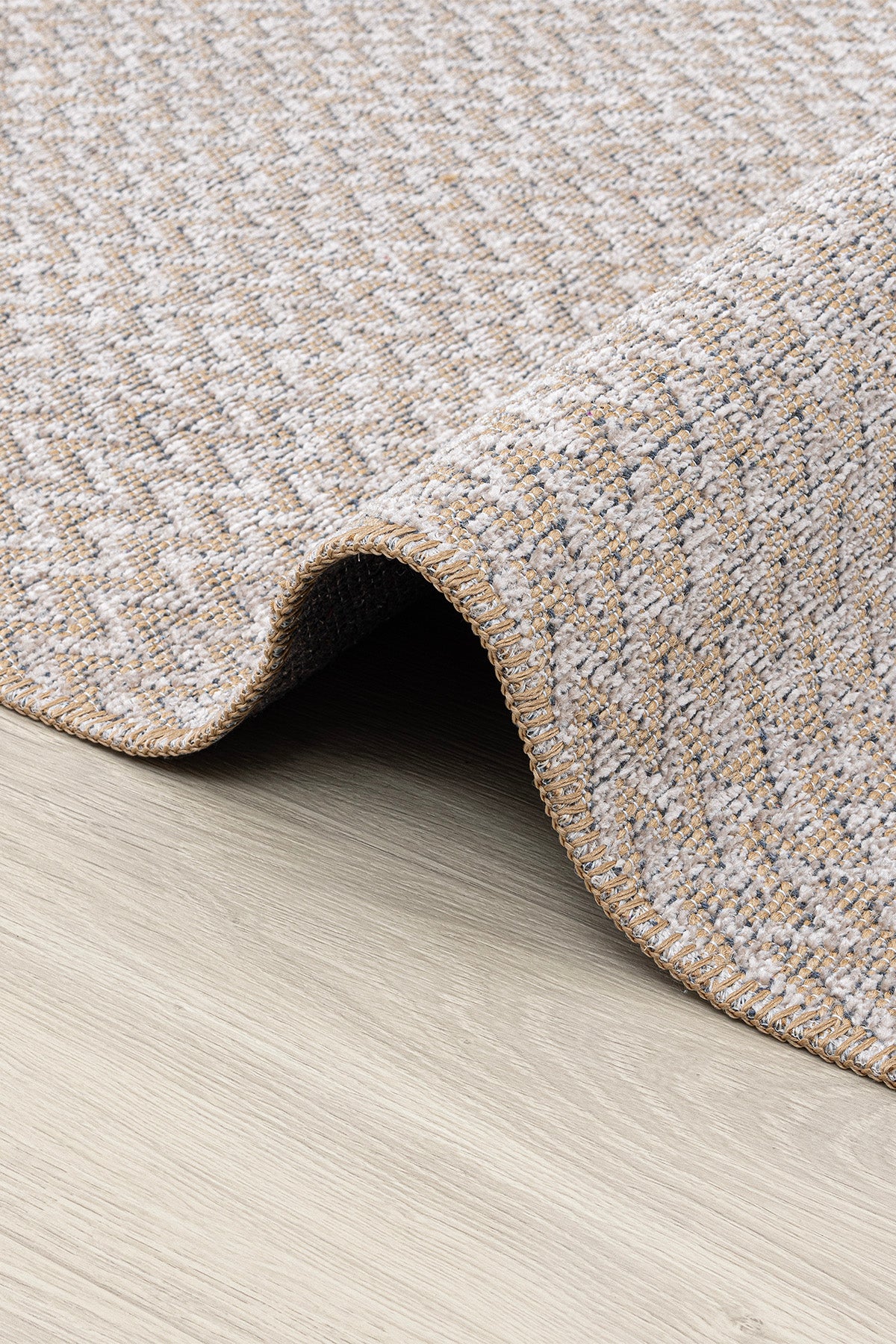 Rosso Bej Dokuma Sisal Halı Jüt Halı Kilim Salon Oturma Odası Yatak Odası Koridor Halısı 23033A