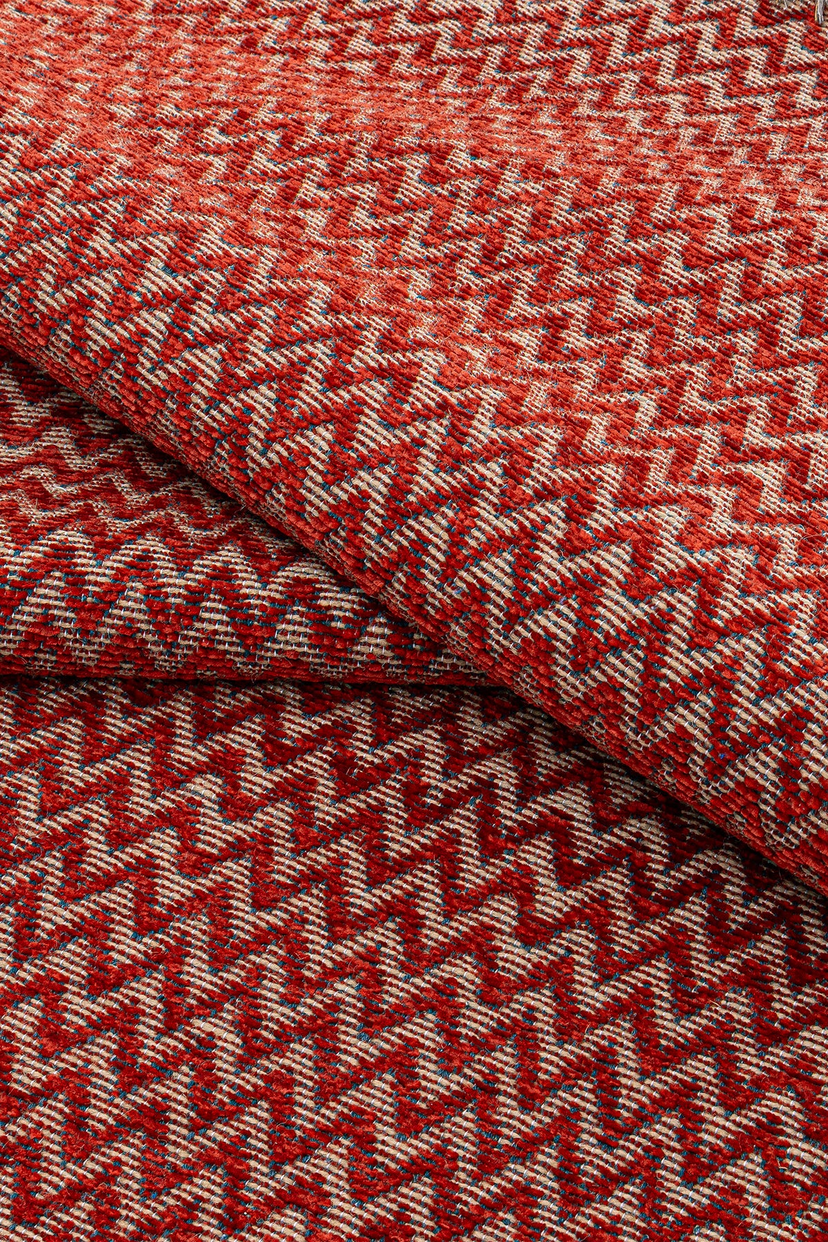 Rosso Kırmızı Dokuma Sisal Halı Jüt Halı Kilim Salon Oturma Odası Yatak Odası Koridor Halısı 23033A