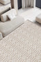 Rosso Krem Dokuma Sisal Halı Jüt Halı Kilim Salon Oturma Odası Yatak Odası Koridor Halısı 23037A