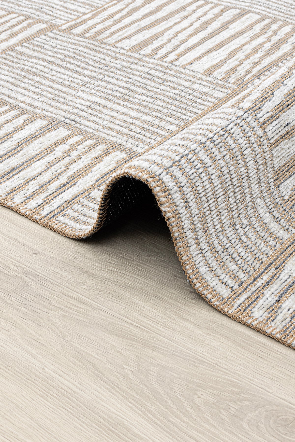 Rosso Krem Dokuma Sisal Halı Jüt Halı Kilim Salon Oturma Odası Yatak Odası Koridor Halısı 23043A