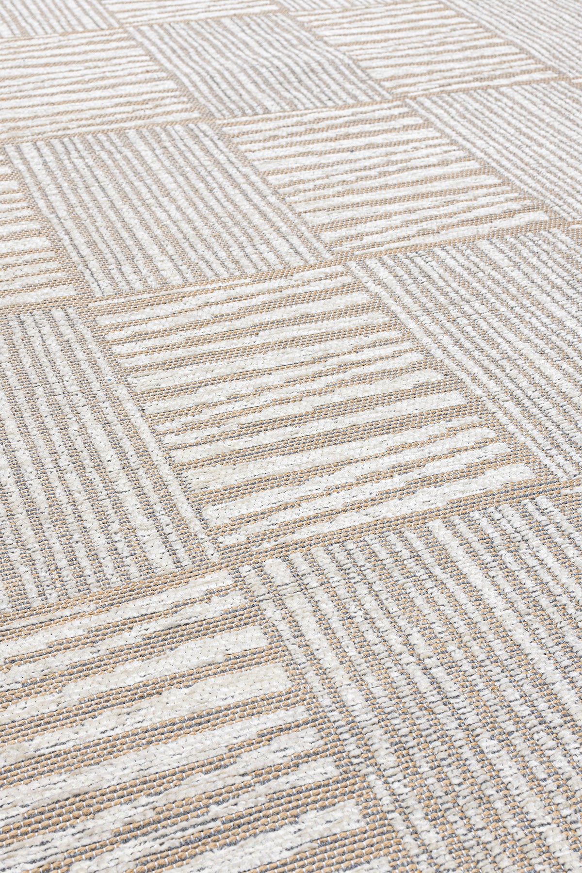 Rosso Krem Dokuma Sisal Halı Jüt Halı Kilim Salon Oturma Odası Yatak Odası Koridor Halısı 23043A