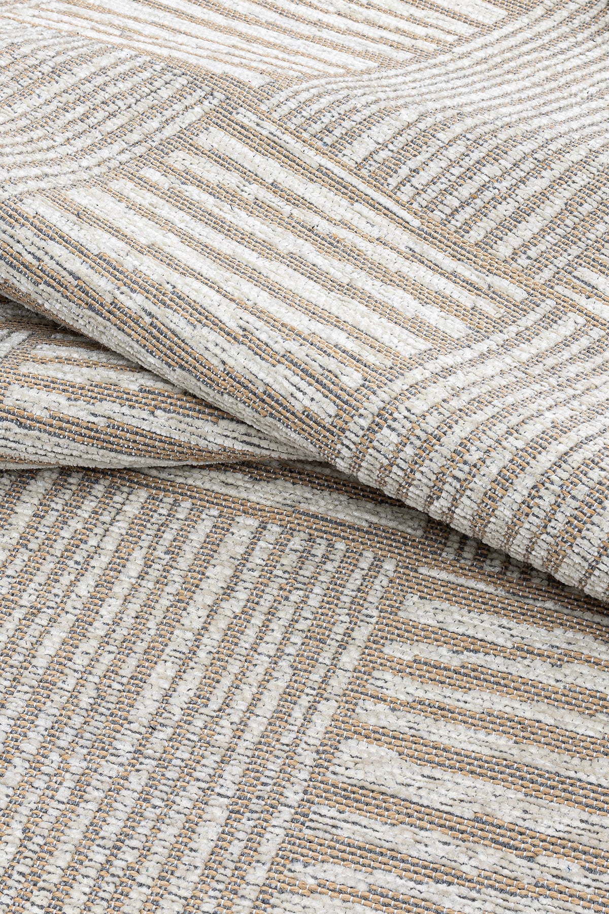 Rosso Krem Dokuma Sisal Halı Jüt Halı Kilim Salon Oturma Odası Yatak Odası Koridor Halısı 23043A