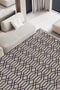 Rosso Lacivert Dokuma Sisal Halı Jüt Halı Kilim Salon Oturma Odası Yatak Odası Koridor Halısı 23037A