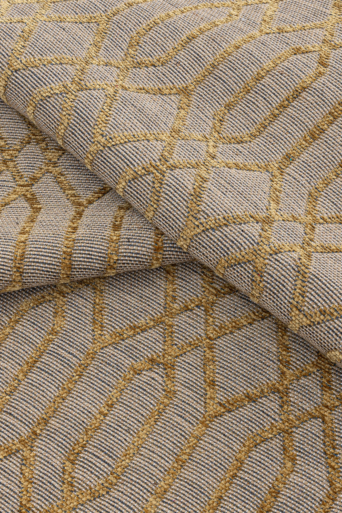 Rosso Sarı Dokuma Sisal Halı Jüt Halı Kilim Salon Oturma Odası Yatak Odası Koridor Halısı 23037A