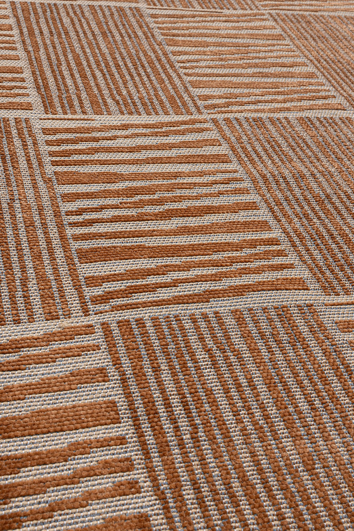 Rosso Turuncu Dokuma Sisal Halı Jüt Halı Kilim Salon Oturma Odası Yatak Odası Koridor Halısı 23043A