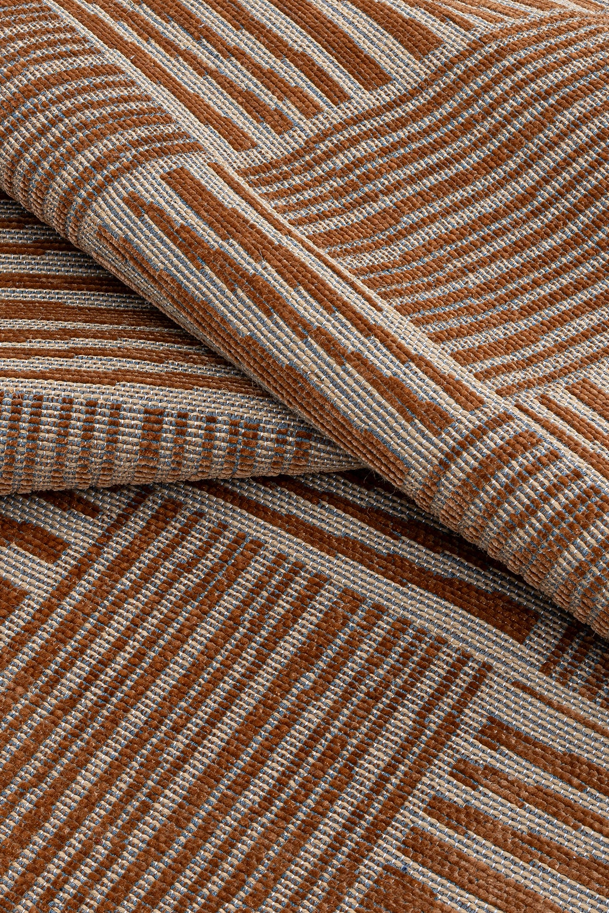 Rosso Turuncu Dokuma Sisal Halı Jüt Halı Kilim Salon Oturma Odası Yatak Odası Koridor Halısı 23043A