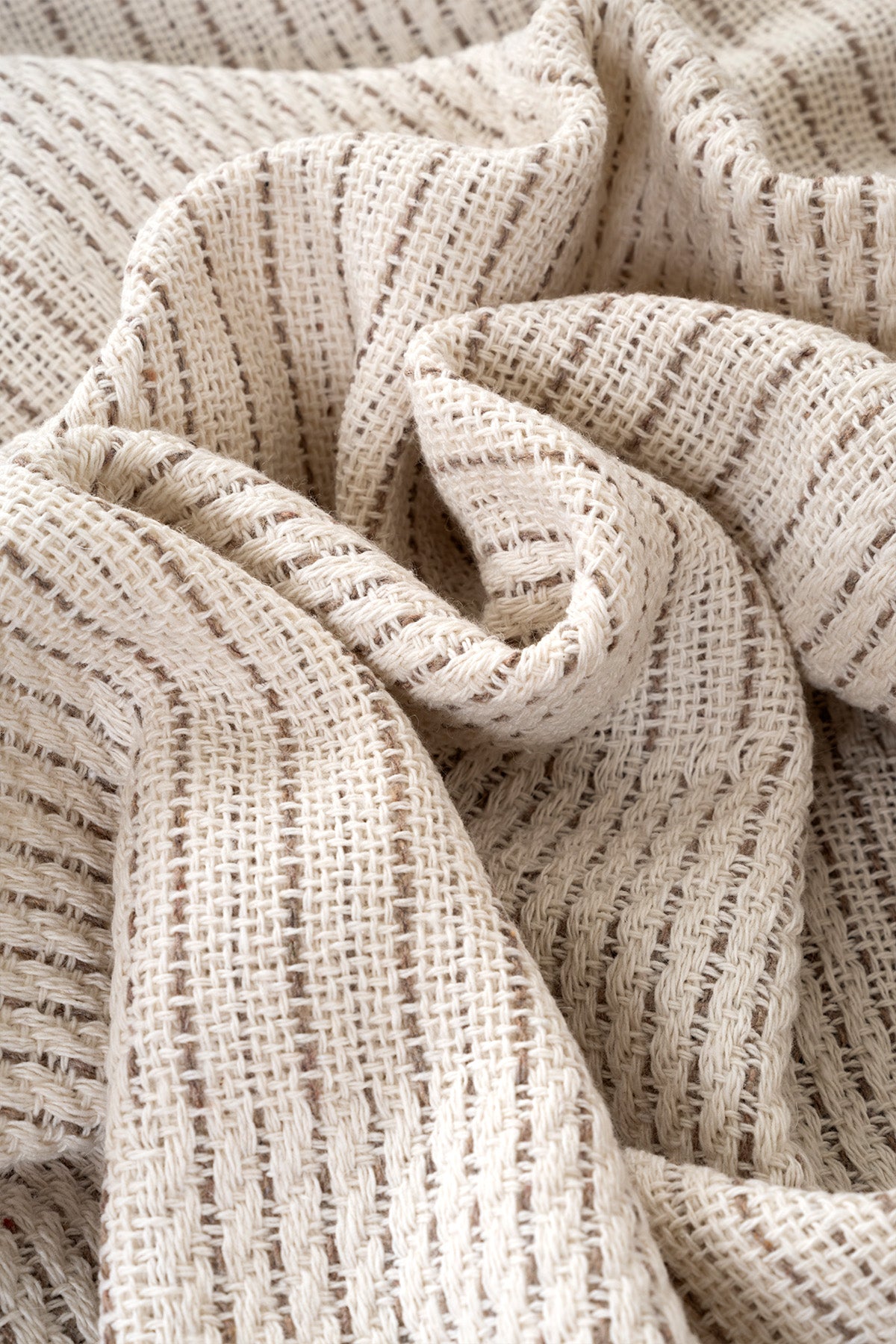 Rustıc Krem- Bej Koltuk Örtüsü 170X220Cm 5160A