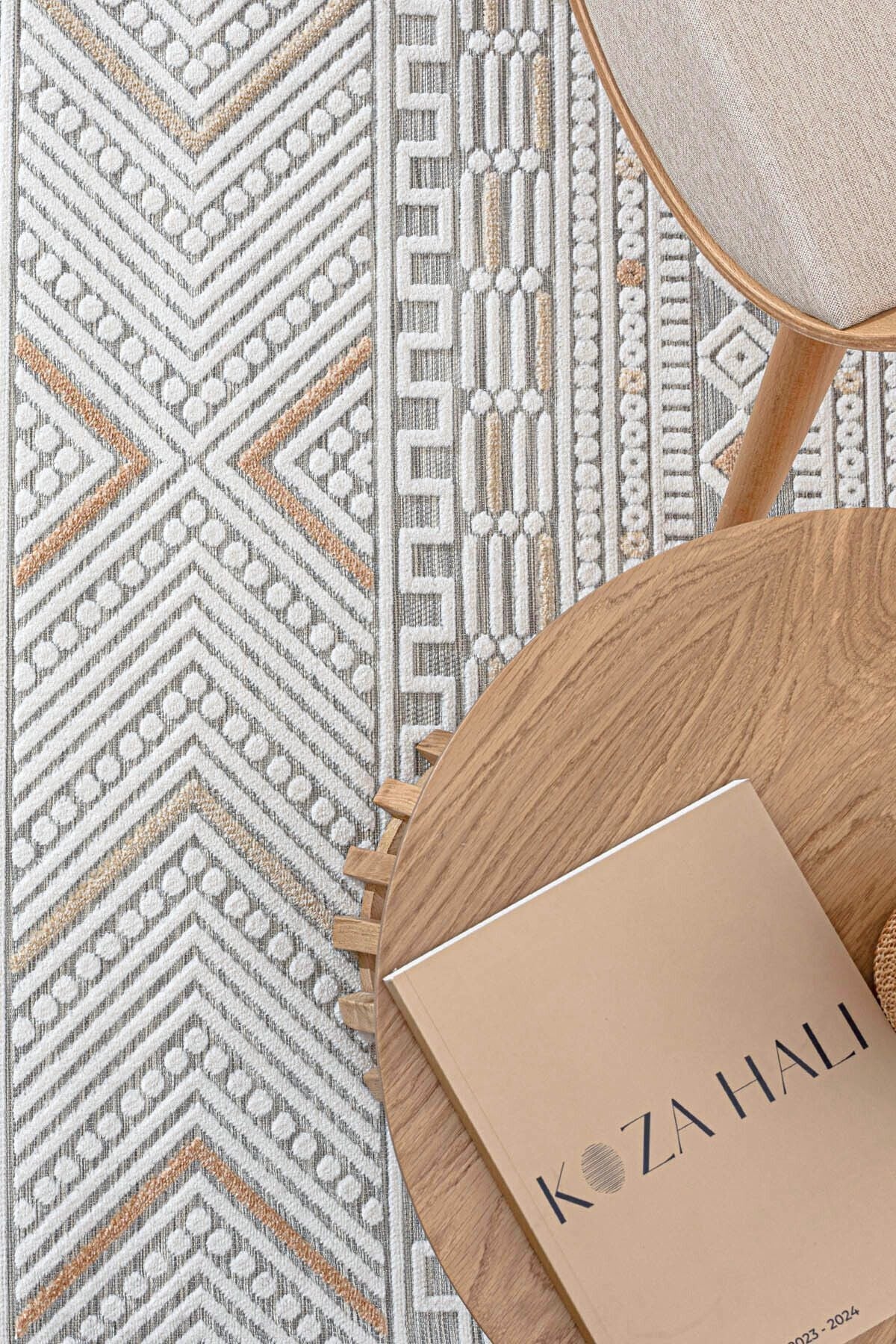 Sand Gri Sarı Kolay Temizlenebilir Halı Kilim Salon Oturma Odası Yatak Odası Koridor Makine Halısı 65550A