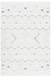 Sand Krem Gri Temizlenebilir Halı 65550A