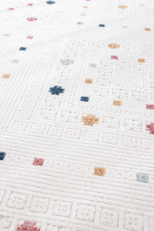 Sand Krem Multi Temizlenebilir Halı 65548A