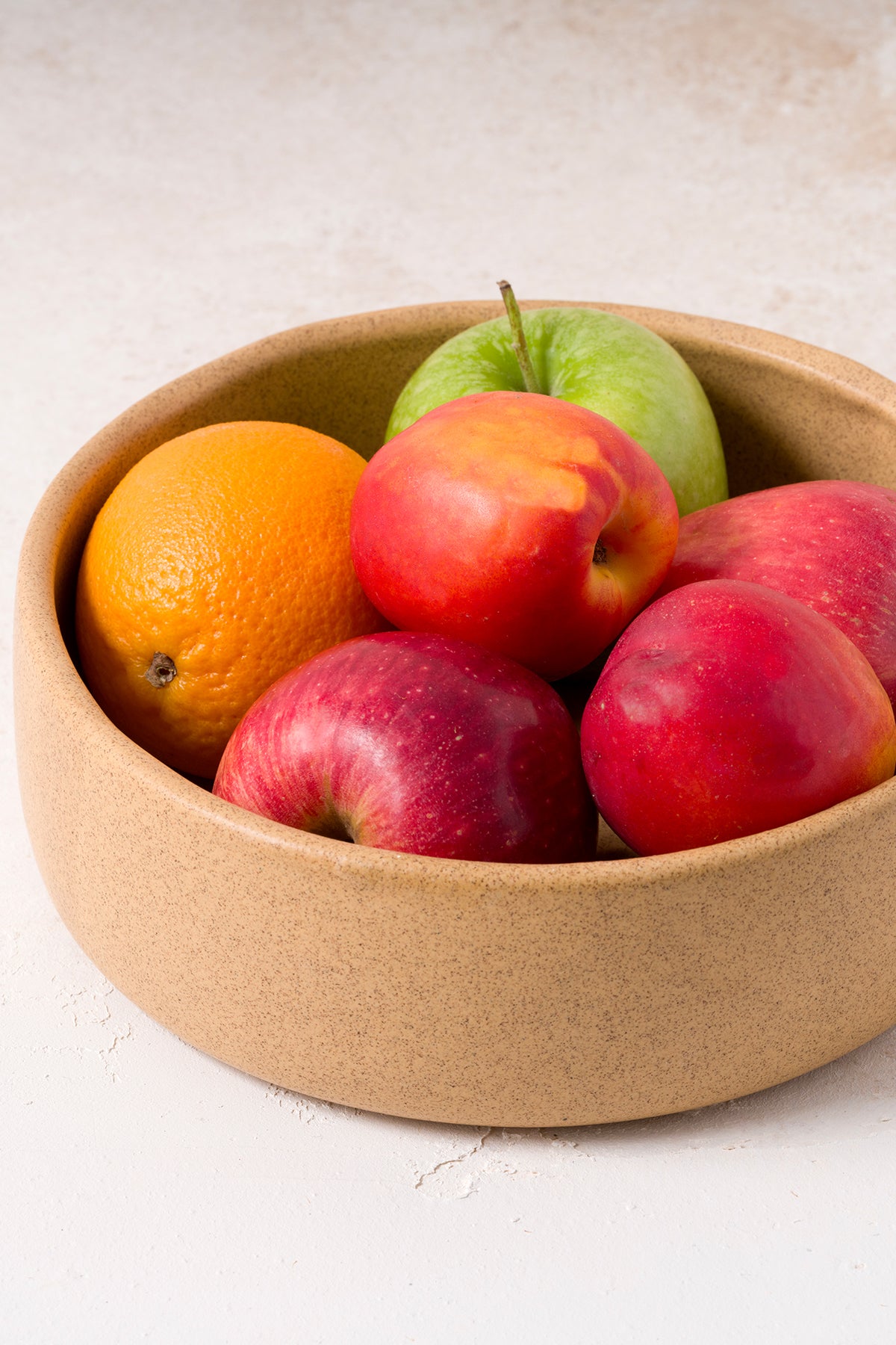 Sateen Bej Küçük El Yapımı Dekoratif Süzgeç 8601