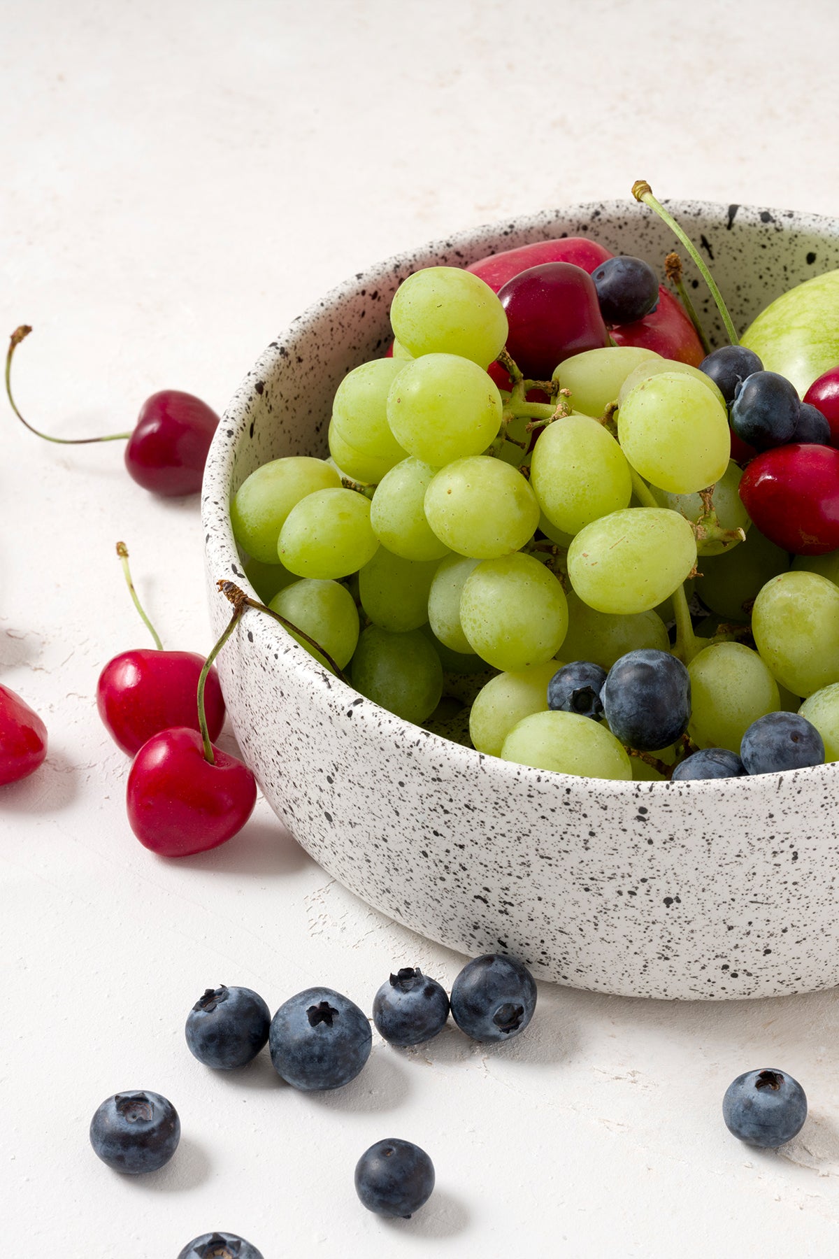 Sateen Mat Beyaz Kırçıllı Büyük El Yapımı Dekoratif Süzgeç 8604