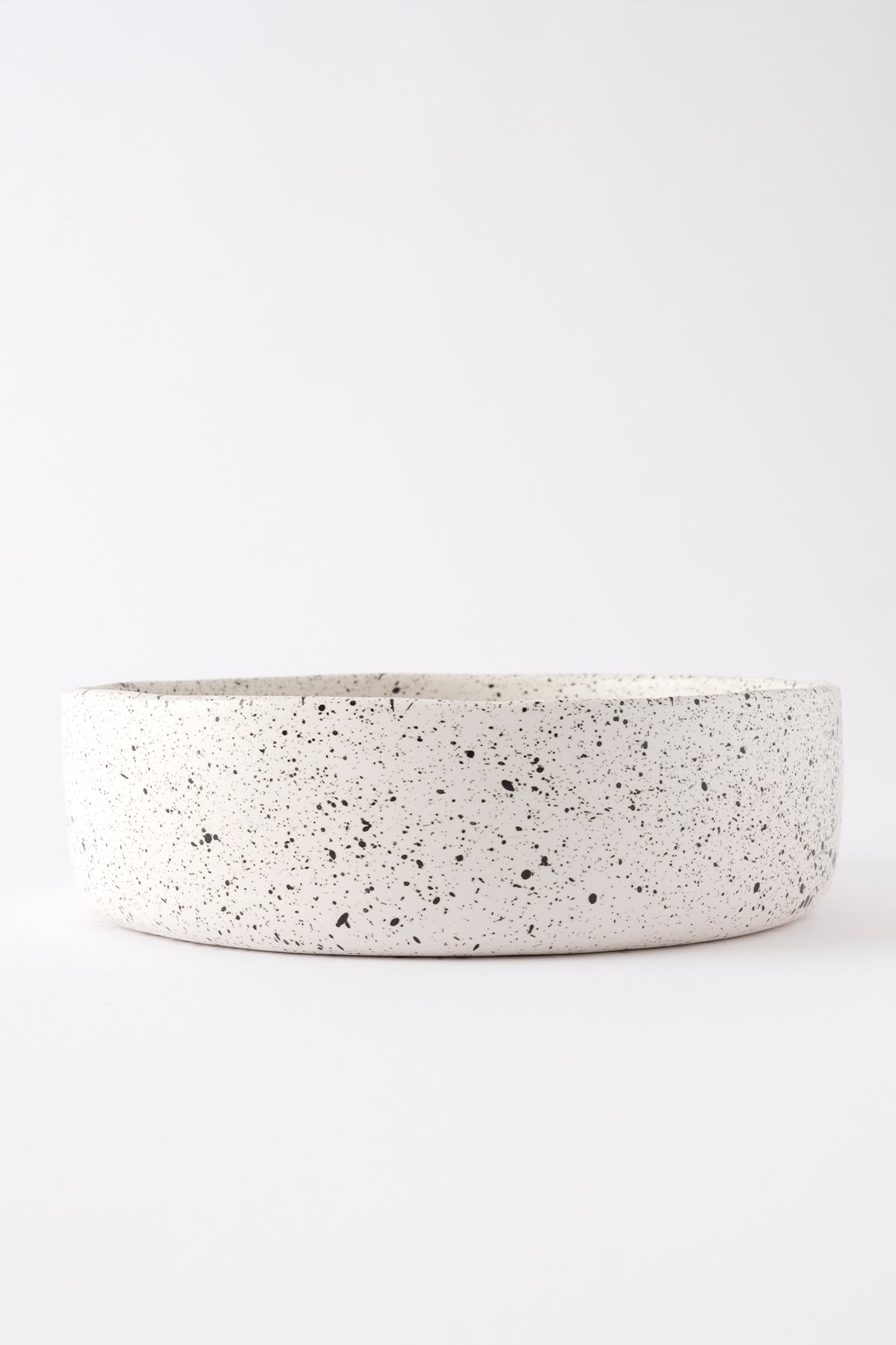 Sateen Mat Beyaz Kırçıllı Büyük El Yapımı Dekoratif Süzgeç 8604