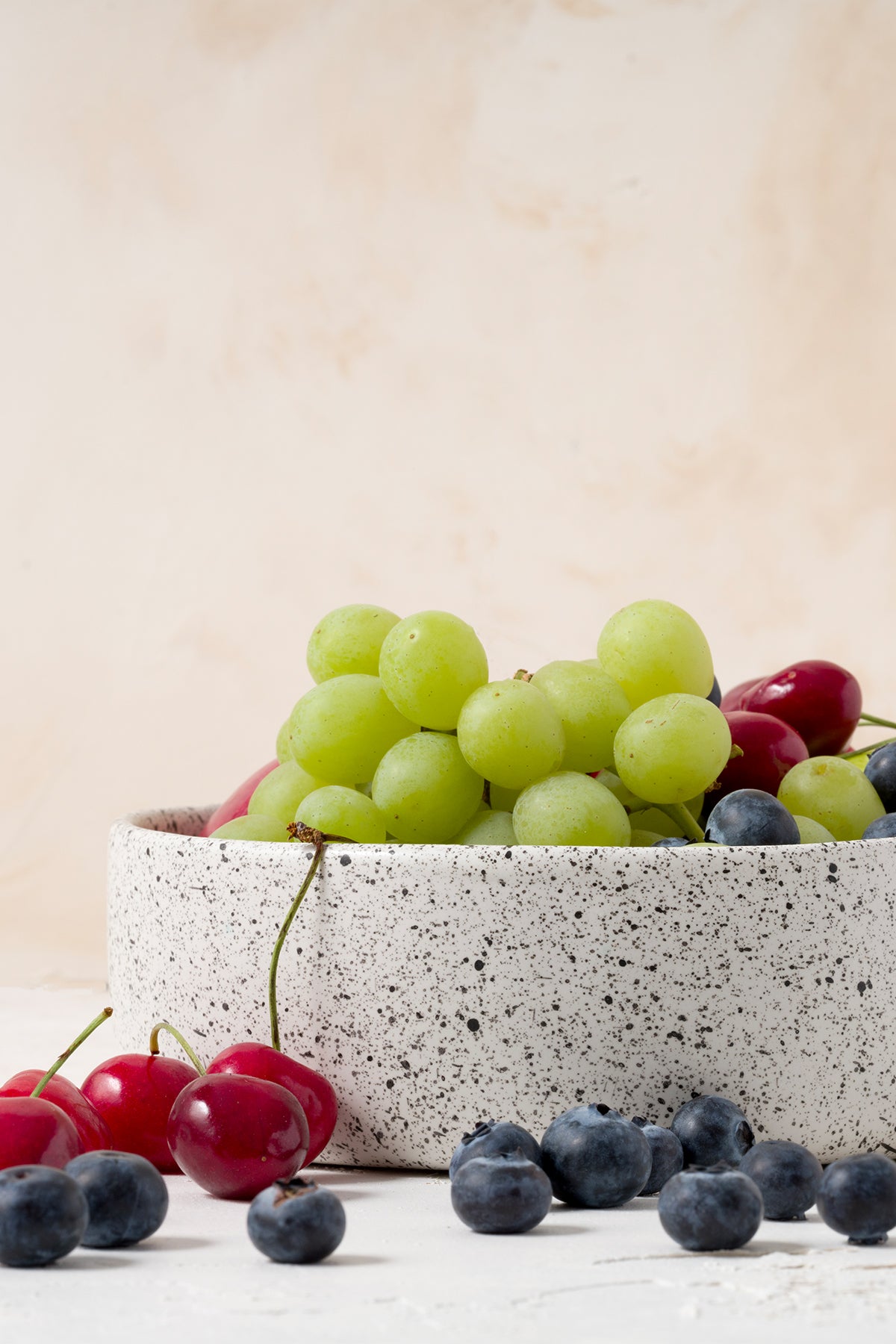 Sateen Mat Beyaz Kırçıllı Küçük El Yapımı Dekoratif Süzgeç 8602