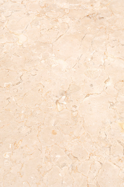 Savia Demir ve Rattan Örme Ayaklı Mermer Masa 70 cm 10116