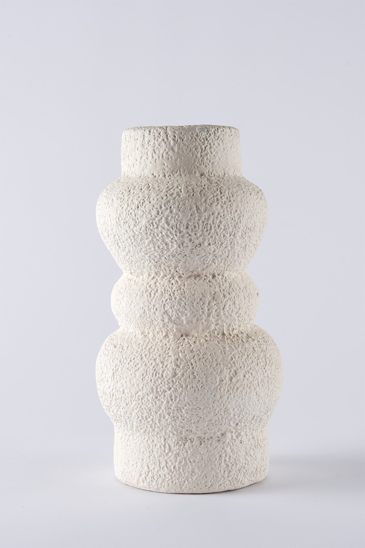 Savia Seramik Uzun Beyaz Vazo 10128