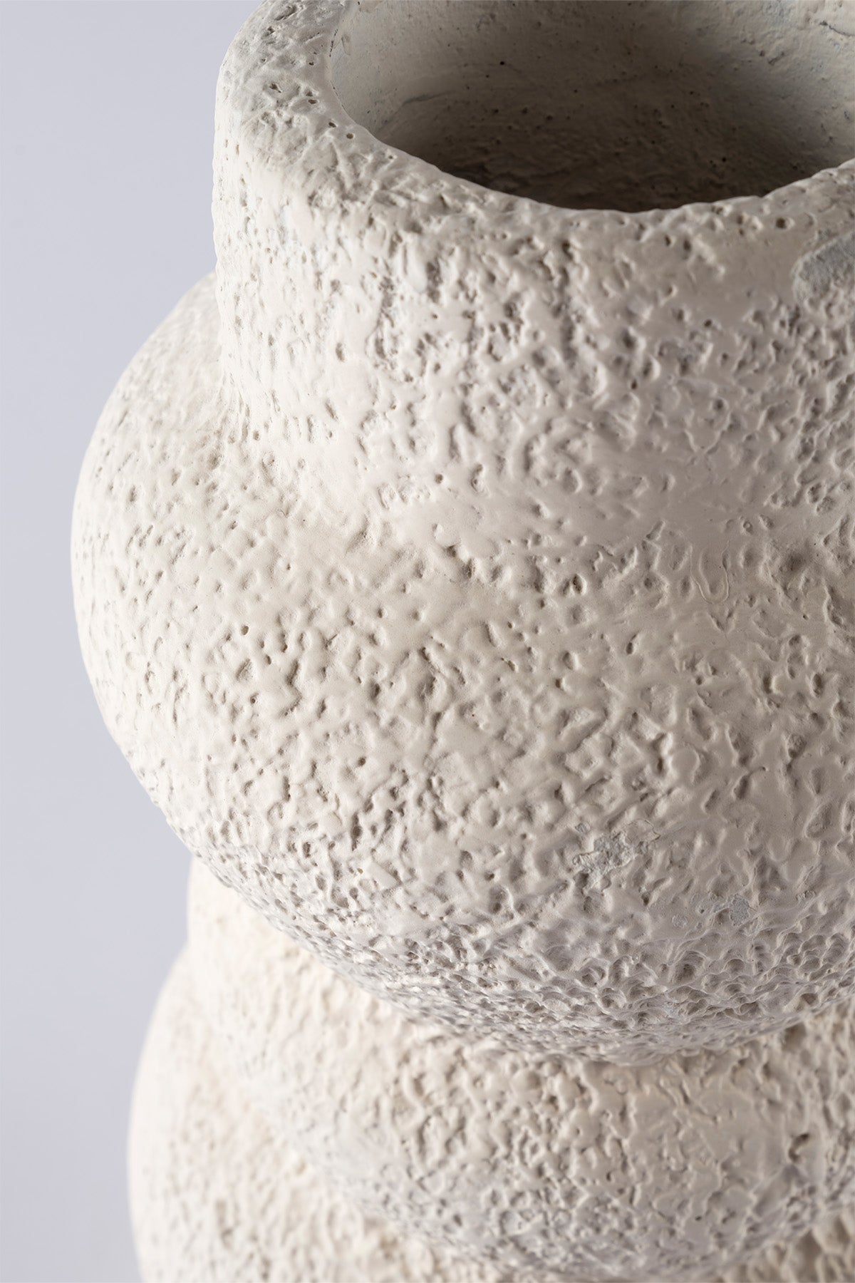 Savia Seramik Uzun Beyaz Vazo 10128