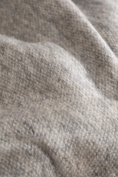 Scala Gri Tüylü Throw Battaniye 130X170 5072A