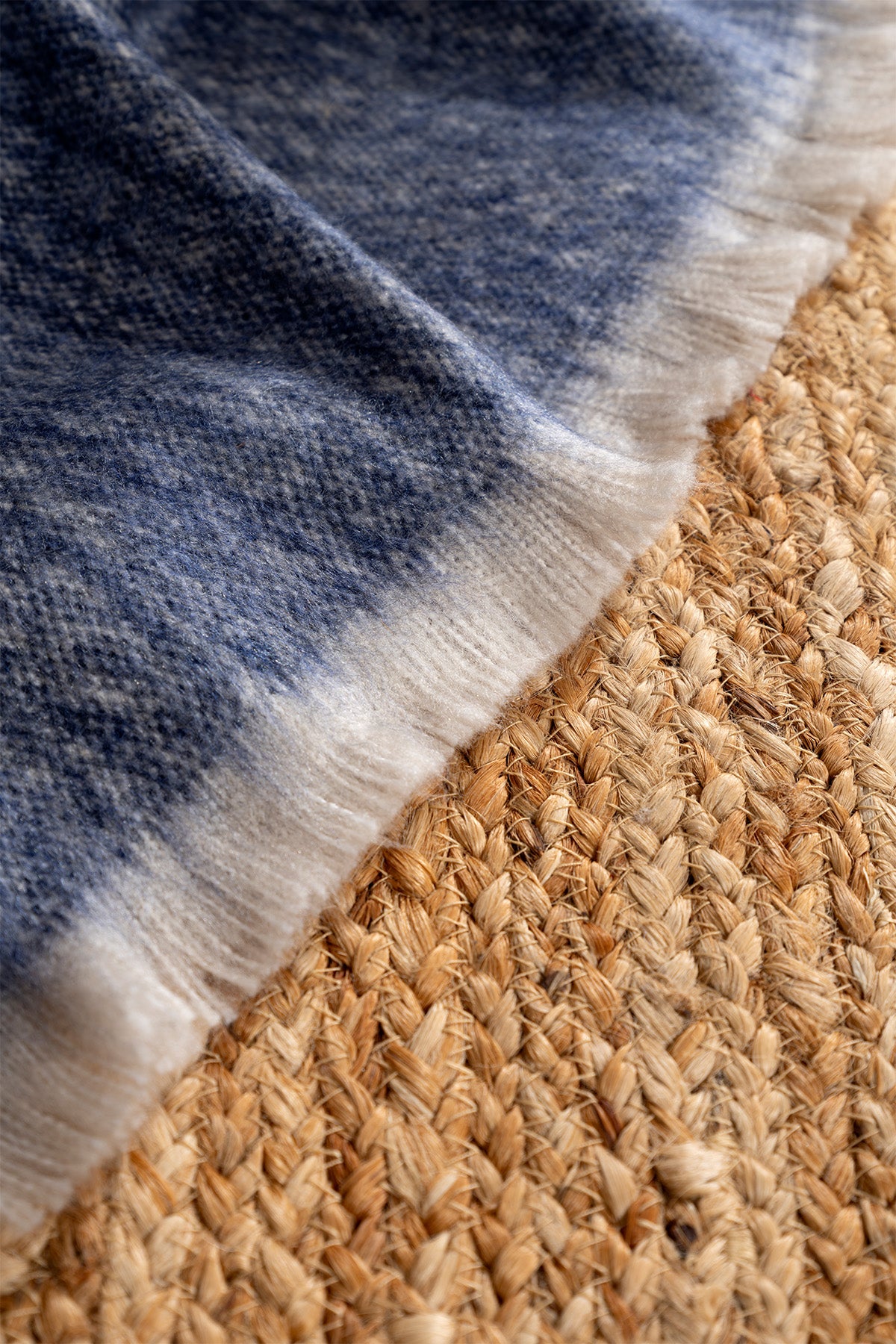 Scala İndigo Tüylü Throw Battaniye 130X170 5070A