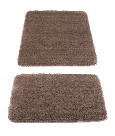 Segura Peluş Vizon Kaydırmaz Taban 2'li Banyo Paspası 60 x 100 - 50 x 60