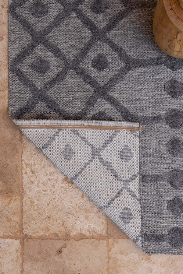 Silva Antrasit Temizlenebilir Halı 58388A