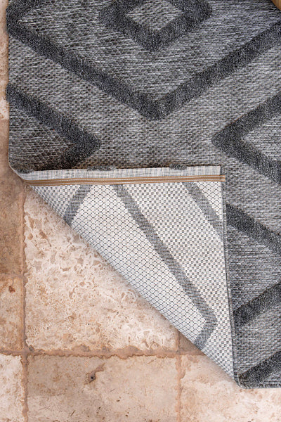 Silva Antrasit Temizlenebilir Halı 58594A