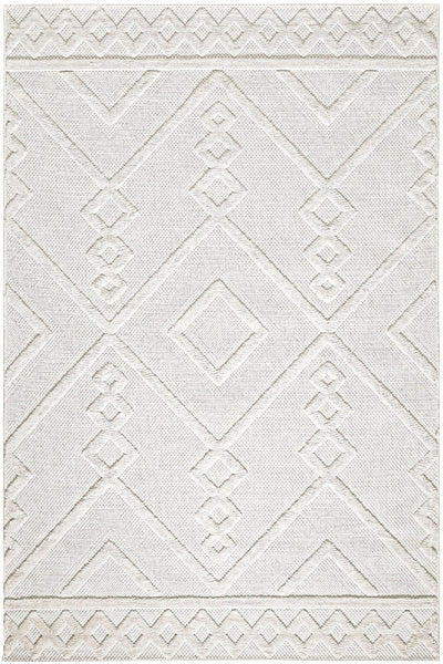 Silva Beyaz Temizlenebilir Halı 58647A