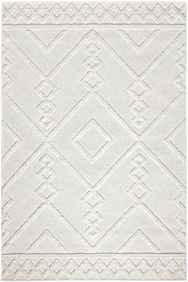 Silva Beyaz Temizlenebilir Halı 58647A