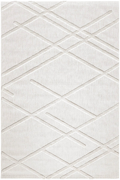 Silva Beyaz Temizlenebilir Halı 58649A