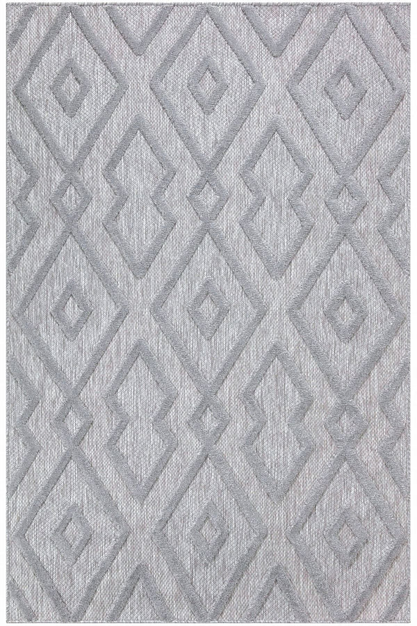 Silva Gri Temizlenebilir Halı 58594A