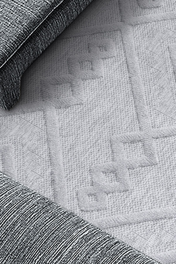 Silva Gri Temizlenebilir Halı 58646A