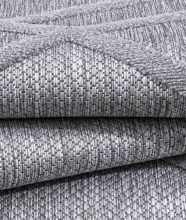 Silva Gri Temizlenebilir Halı 58649A