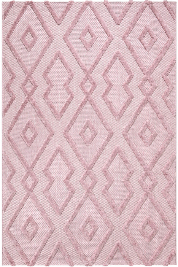 Silva Pembe Temizlenebilir Halı 58594A