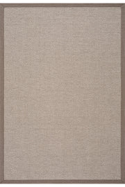 Sisalo Krem Natural Bordür Vizon Halı B3421C