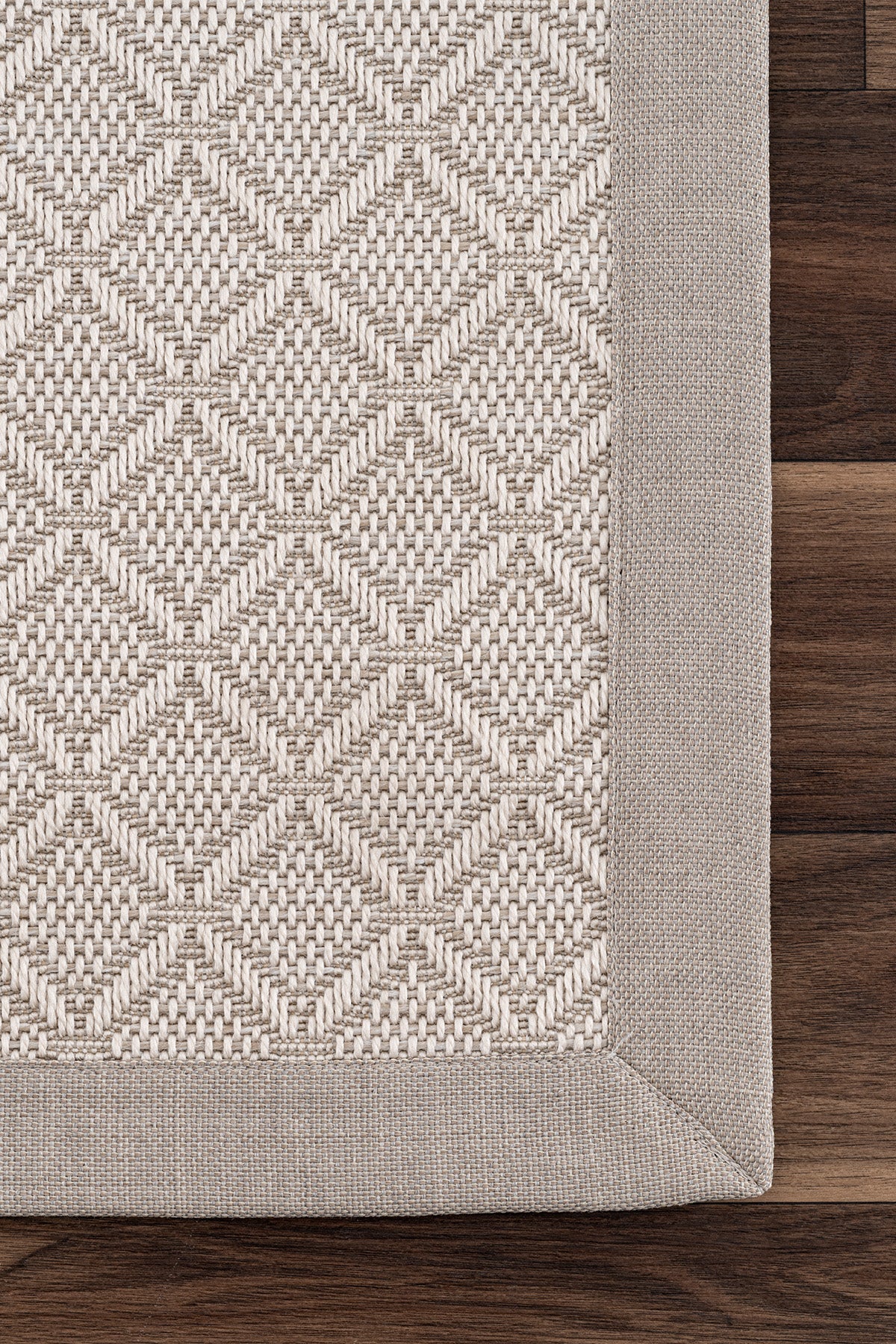 Sisalo Krem Bordür Krem Halı B3422A