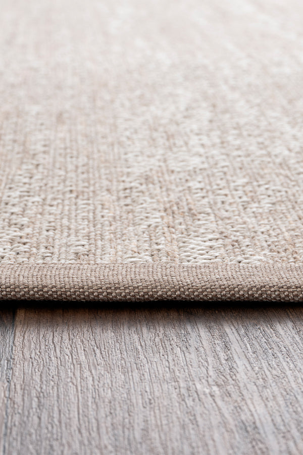 Sisalo Bordure Krem Natural Sisal Halı Bordür Vizon B3418C