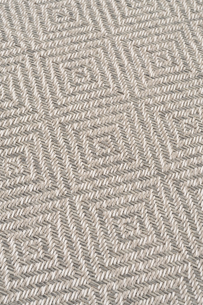 Sisalo Bordure Krem Gri Sisal Halı Gri Bordür B3419B