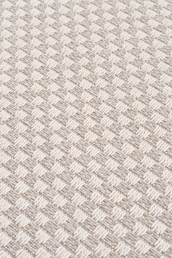 Sisalo Bordure Krem Sisal Halı Krem Bordür B3416A